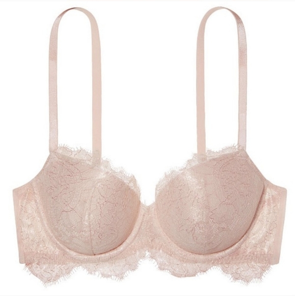 🍒NWOT🍒 VS DREAM ANGELS LINED DEMI BRA - Picture 3 of 9